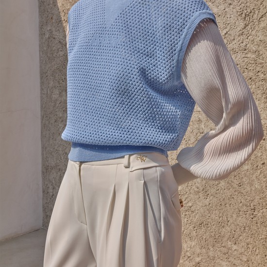COOL TOUCH TUCK PANTS