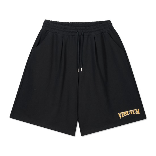 RTW-PT232 : Serif Arch Logo Sweat Shorts│Men'sㅣBlack