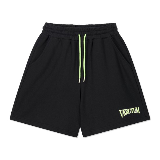 RTW-PT233W : Serif Arch Logo Sweat Shorts│Women'sㅣBlack
