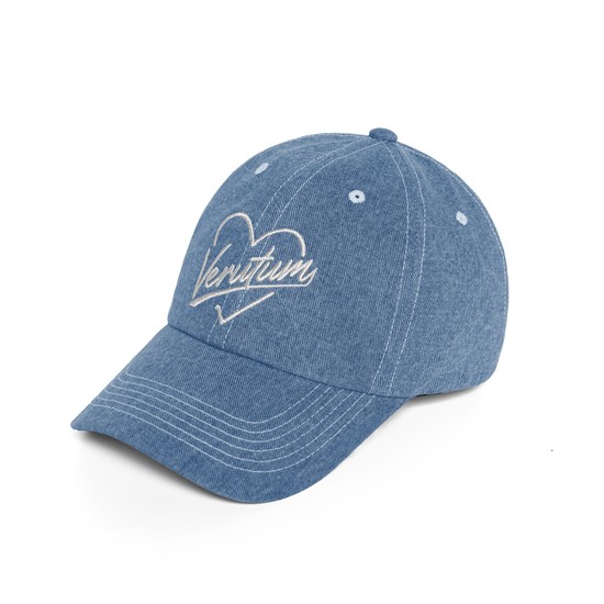 HW-BC218DN : Heart Logo Stitch Ball Cap