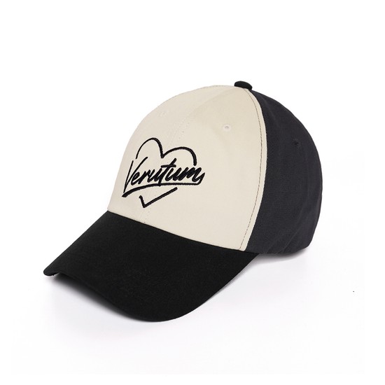 HW-BC220B : Heart Logo Color Block Bio Washing Cap