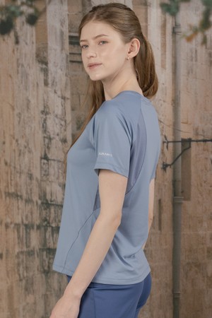 뒤란 에어 메쉬 스트레치 반팔 티셔츠 VER.02 DTF5W-3093 5colors_BLUE-a