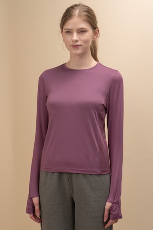 뒤란 에어 메쉬 스트레치 롱 슬리브 티셔츠 DTF5W-4165 4colors_PURPLE-a