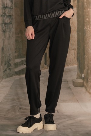 뒤란 U밴딩 조거 팬츠 DBF5W-9219 4colors_BLACK-a