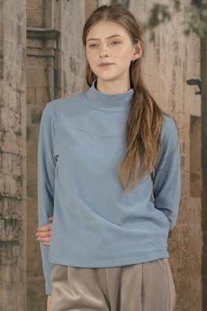 소프트 후리스 컴포트핏 목폴라 티셔츠 DTF5W-4167 5colors