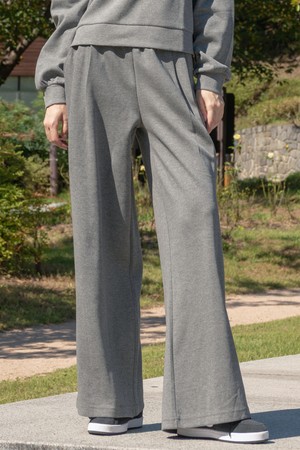 뒤란 담비 와이드 턱 팬츠 DBF5W-9224 3colors_GREY-a
