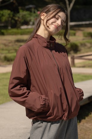 뒤란 벌룬 스탠드 블루종 바람막이 자켓 DTF5W-5147 2colors_WINE-a