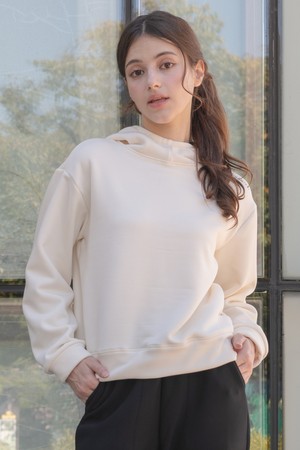 뒤란 스무스 기모 후드 티셔츠 DTF5W-4176 3colors_IVORY-a