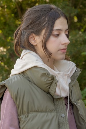 뒤란 골지 넥워머 바라클라바 DAF5W-0028 2colors_IVORY-a