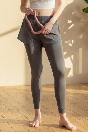 뒤란 컴포트 메쉬포인트 투인원 레깅스 DBF6S-9238 2colors_GREY-a