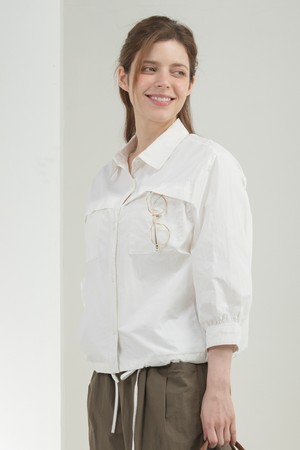 뒤란 리츠 데일리 셔킷 DTF6S-5151 3colors_WHITE-a