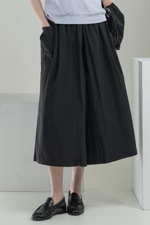 뒤란 리츠 와이드 큐롯 스커트 팬츠 DBF6S-9233 3colors_BLACK-a