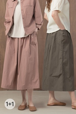 1+1 리츠 와이드 큐롯 스커트 팬츠 DBF6S-9233 3colors