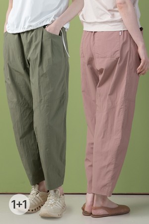 1+1 리츠 커브드 배럴 팬츠 DBF6S-9232 4colors