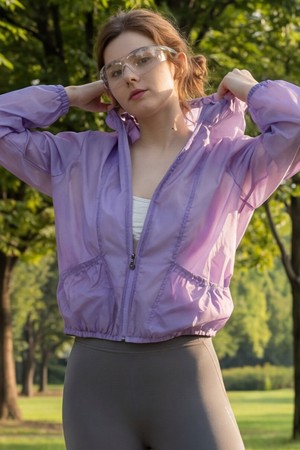 뒤란 경량 러닝 바람막이 DTF6S-5156 3colors_PURPLE-a