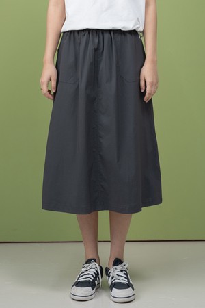 뒤란 밴딩 A라인 스커트 DBF6S-9245 3colors_GREY-a