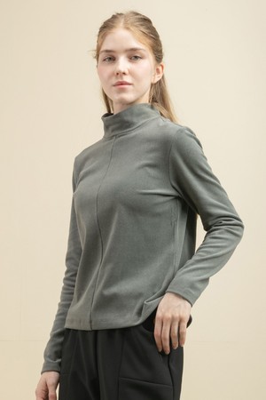 소프트 후리스 목폴라 티셔츠 DTF6W-4180 4colors