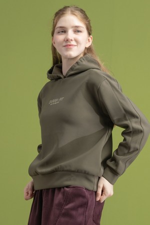 웜 기모 후드 티셔츠 DTF6W-4181 4colors