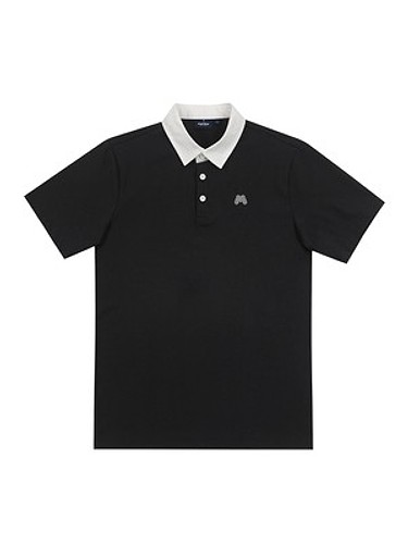 Graphic Logo Point T-Shirts_Black (Men)-a