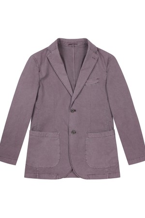 남성 가먼트 다잉 빈티지 자켓 바이올렛 (A0C915185)