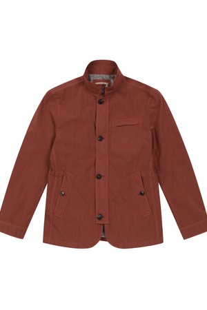 남성 나일론 혼방 가먼트 다잉 자켓 브릭 (A0CJ15369)