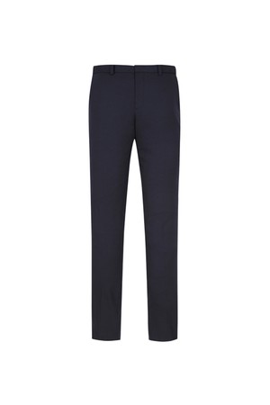 남성 솔리드 울혼방 슬랙스 네이비 (A0C710349)