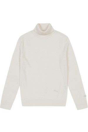 남성 캐시혼방 롱터틀 스웨터 아이보리 (A0C240461)