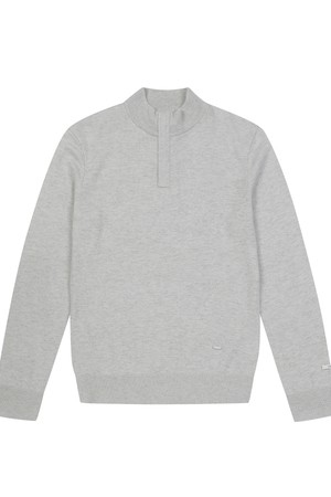 남성 스탠카라 스웨터 니트 라이트 그레이 (A0C240132)