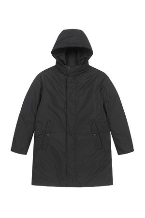 남성 후드탈착 구스다운 토퍼 점퍼 블랙 (A0CT40139)