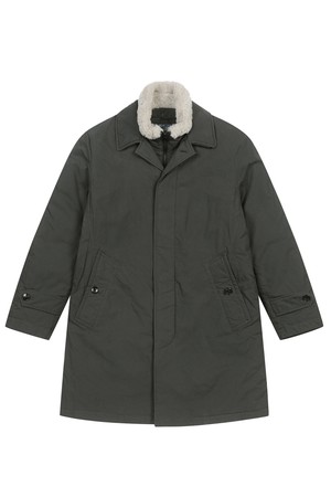 남성 양털탈착 구스다운 코트 다크그레이 (A0CC45237)