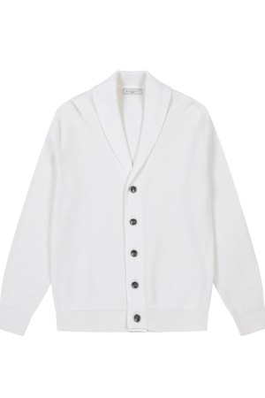 남성 나폴리 숄 가디건 아이보리 (AM0DCD13161)