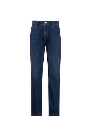 남성 심플 베이직 데님 블루 (AM0DSL25543)