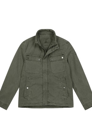 남성 가먼트 다잉 블루종 점퍼 그레이 (A0C635134)