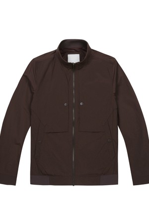 남성 경량 나일론 스탠 카라 블루종 와인 (A0C627179)