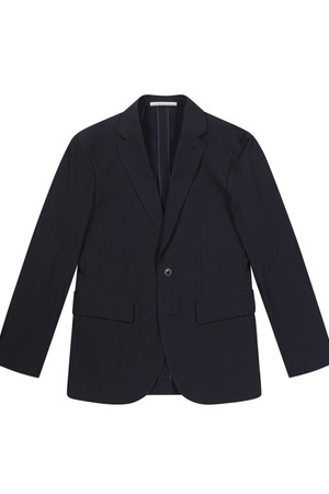 남성 크리즈 포인트 투버튼 자켓 네이비 (A0C920749)