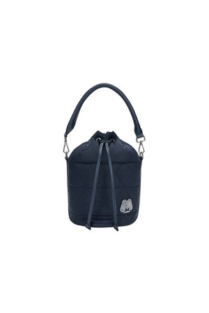 Padded Bucket Bag_NAVY