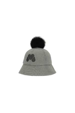 Wool Symbol Bucket Hat_BLACK