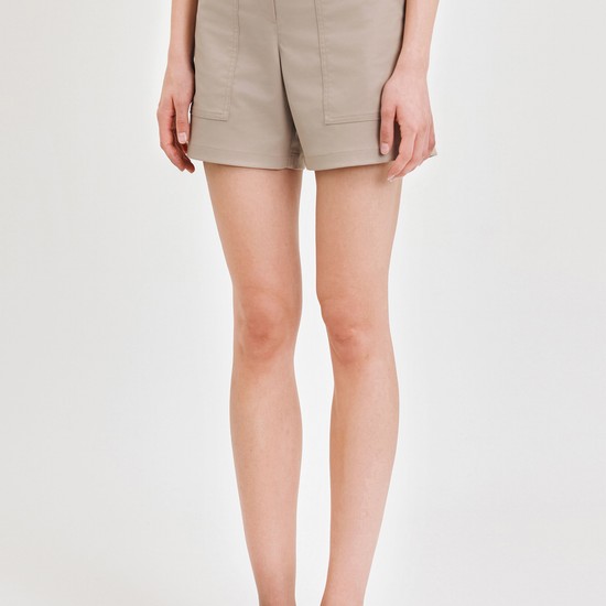 Big Pocket Shorts_Beige