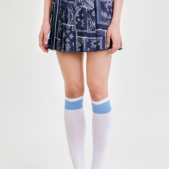 Paisley Culottes_Navy