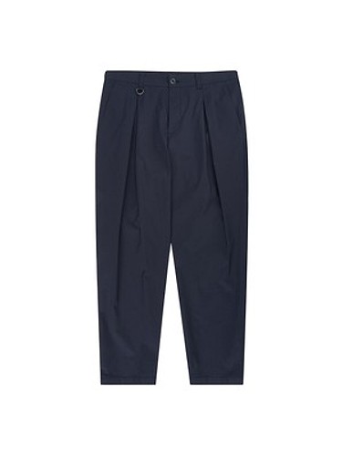 Tapered Tuck Pants_Navy (Men)-a