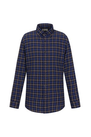 써커 체크 셔츠 블루 (AM0DWS35344)