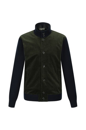 코듀로이 패치 방풍 가디건 네이비 (AM0DCD45249)