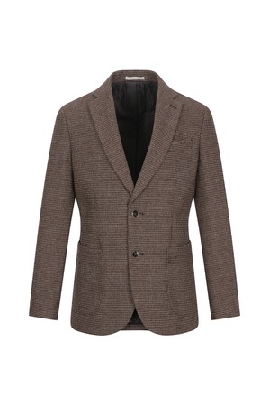 마이크로 울혼방 자켓 브라운 (AM0DJK40257)