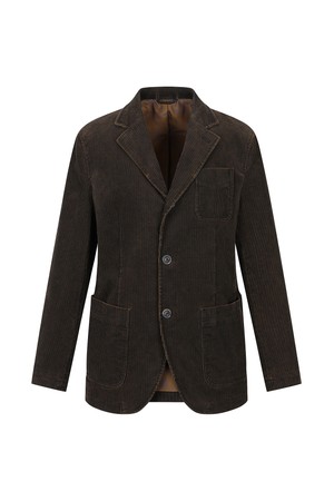 피그먼트 다잉 코듀로이 자켓 다크브라운 (AM0DJK45458)