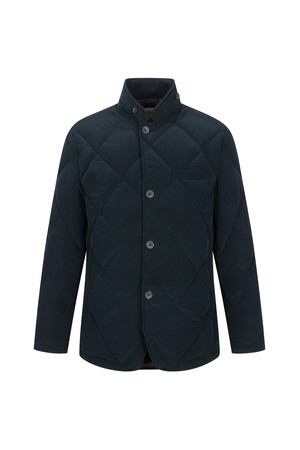 아웃 퀄팅 다운자켓 네이비 (AM0DAJ47149)