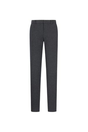 헤링본 기모 슬랙스 다크그레이 (AM0DSL40237)