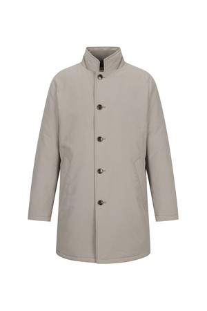 심플 경량 구스다운 코트 베이지 (AM0DCT40553)