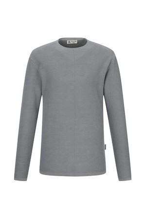 긴팔 가먼트다잉 라운드 스웨터 차콜 (AM0ERD15138)