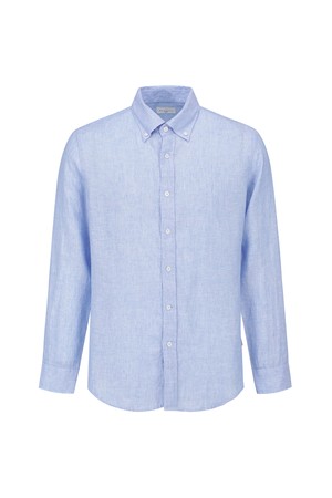 솔리드 린넨 셔츠 스카이블루 (AM0EWS20142)