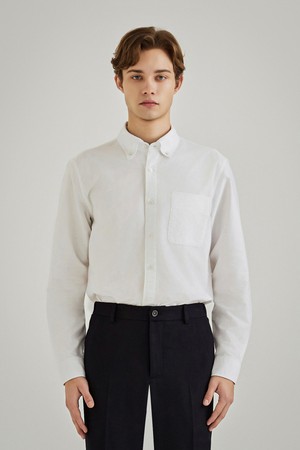 솔리드 옥스포드 셔츠 화이트 (AM0EWS10331)